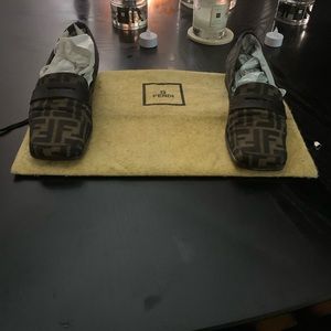 Zucca 100% Authentic Fendi Loafers (Classic)